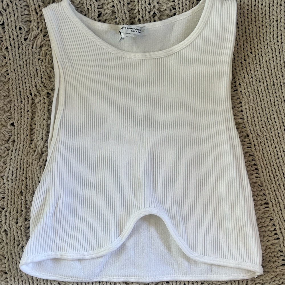 ZARA white tank